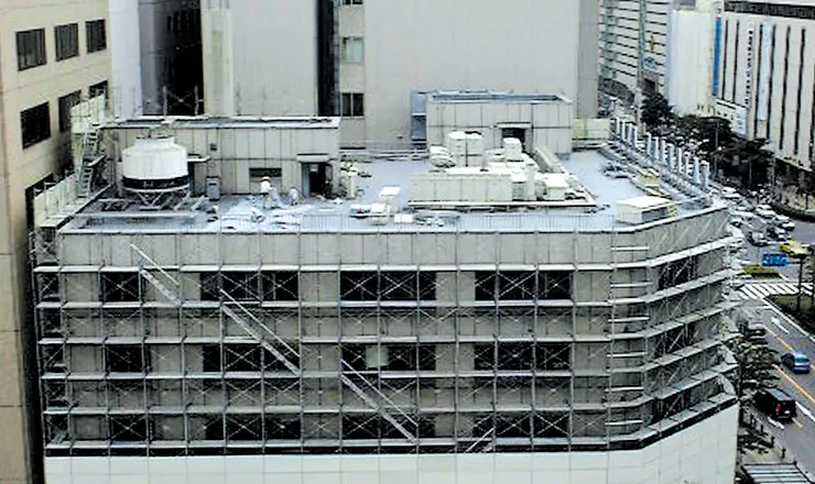 福岡Cビル解体前