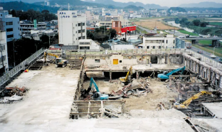 宮崎橘ジャスコ解体後